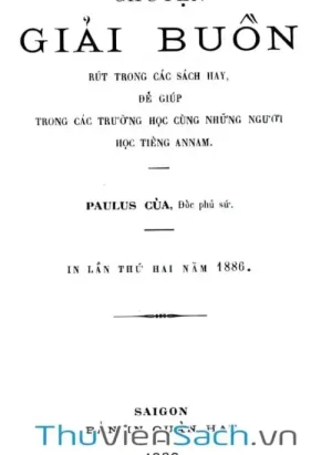 Chuyện Giải Buồn - Quyển 1