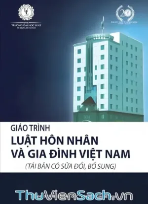 Giáo Trình Luật Hôn Nhân Và Gia Đình Việt Nam