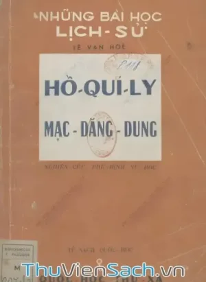 Hồ Quí Ly, Mạc Đăng Dung