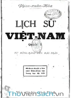 Lịch Sử Việt Nam Từ Hồng Bàng Đến Hậu Trần