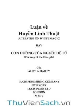 Luận Về Huyền Linh Thuật