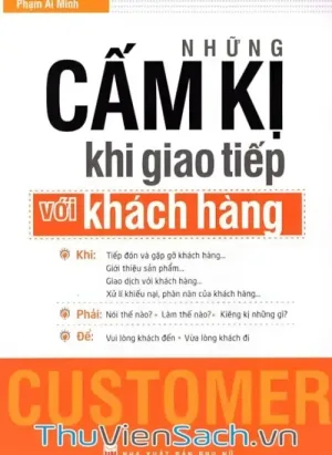 Những Cấm Kị Khi Giao Tiếp Với Khách Hàng