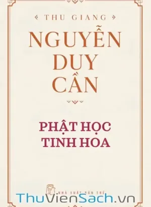 Phật Học Tinh Hoa