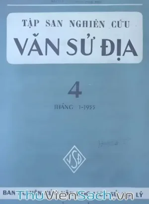 Tập San Nghiên Cứu Văn Sử Địa - Tập 4