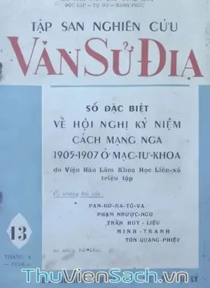 Tập San Nghiên Cứu Văn Sử Địa
