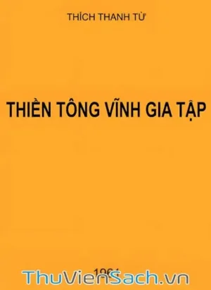 Thiền Tông Vĩnh Gia Tập