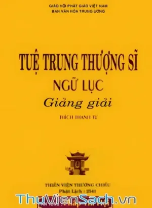 Tuệ Trung Thượng Sĩ Ngữ Lục Giảng Giải