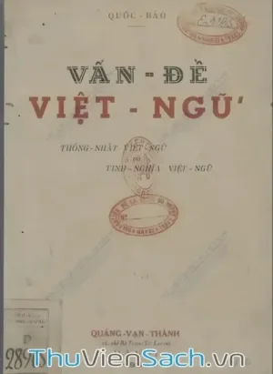 Vấn Đề Việt Ngữ